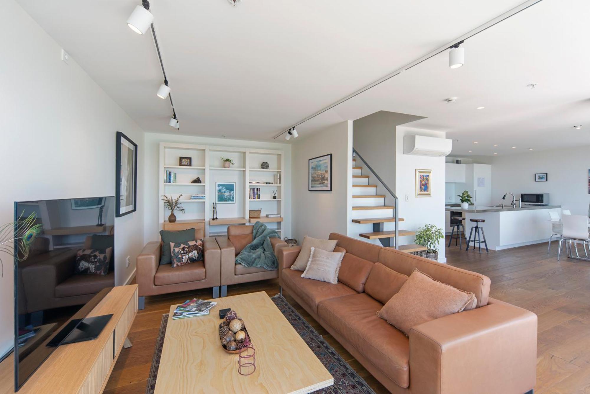 Penthouse 37 - Nelson Waterfront Apartment Bagian luar foto